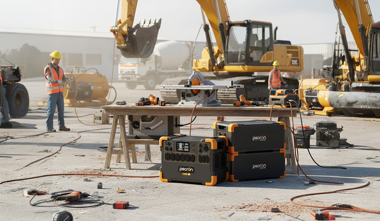 תחנת כוח ניידת PECRON E2000LFP