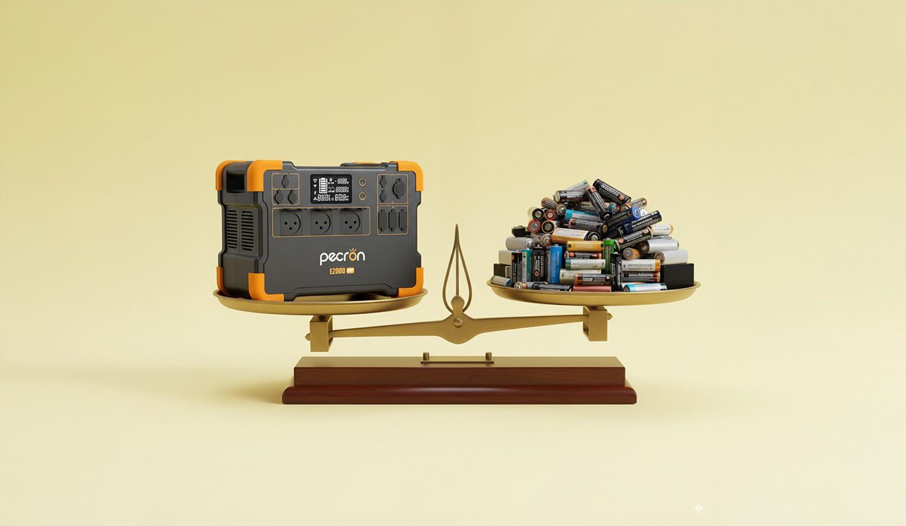 תחנת כוח ניידת PECRON E2000LFP